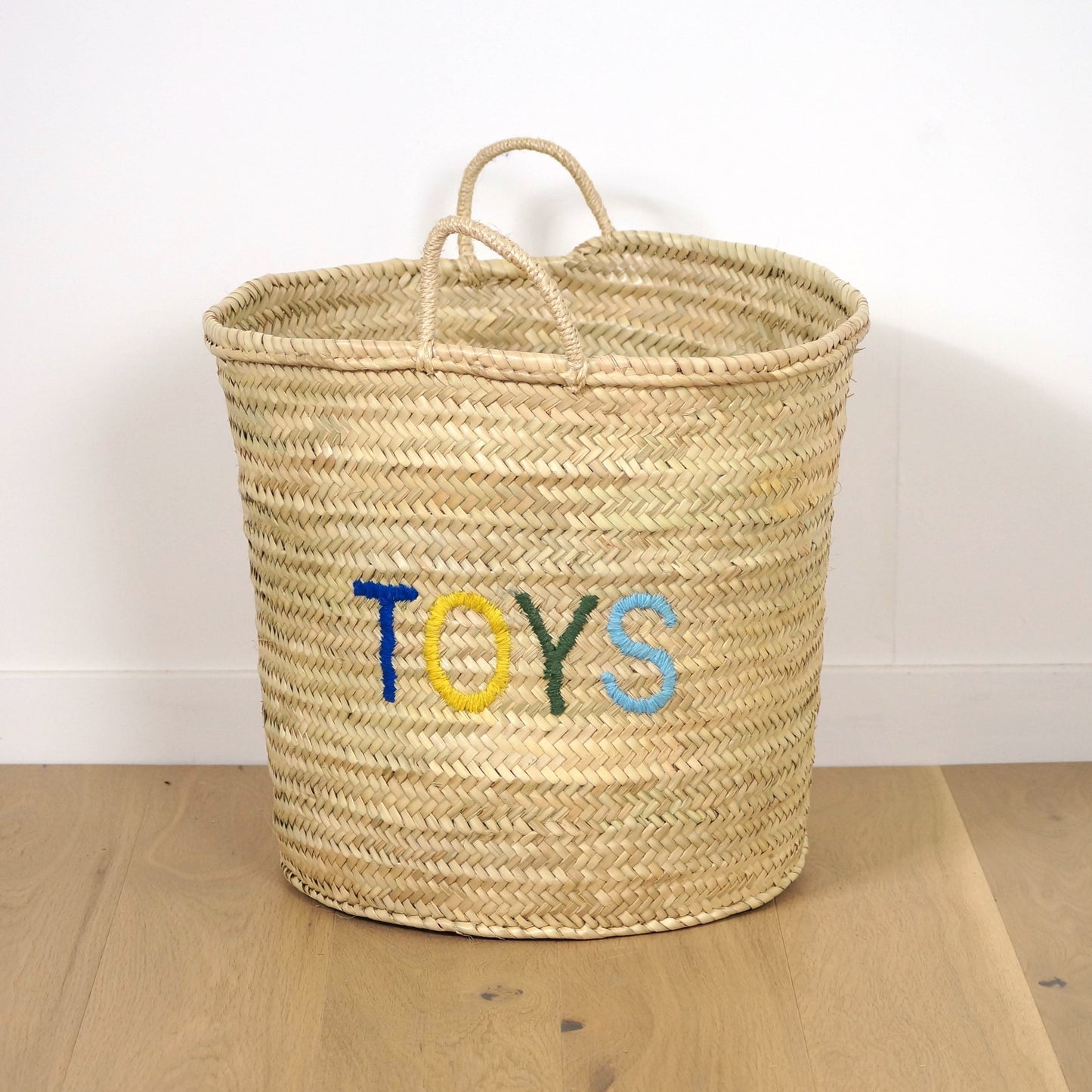 Panier en feuilles de palmier - toys