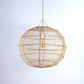 Suspension en raphia 60cm - boule