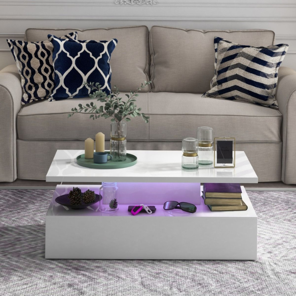 Table basse led