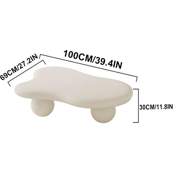 Table basse d'intérieur | minimaliste et élégante