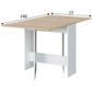 Table de cuisine pliable en bois | pliable en 3