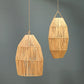 Suspension en raphia - droite